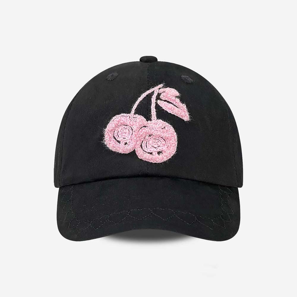 Sunscreen Cherry Baseball Cap Adjustable Sunshade Casquette Casual Embroidered Peaked Hat  Sports