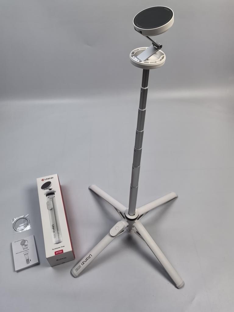 Ulanzi MT 85 Aluminum Tripod Foldable Selfie Stick Magnetic Dual-Side 10m Wireless Control 2kg Load Capacity 285mm Folded Length