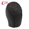 5 6 Speed Leather Gear Collars for Hyundai Elantra GT Accent Solaris Avante MD I30 MT Car Shift Knob Cover Case