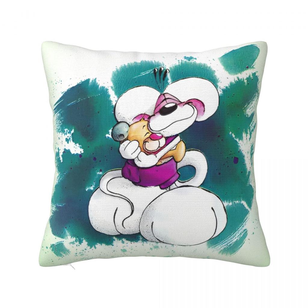 DDiddls Cartoon Pillowcases Seat Cute Diddl Cushion Case Creative Throw Pillow Case
