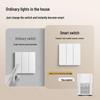 Smart Ultra-Thin Mijia App-Compatible Whole House Voice Control Switch Socket (Single Live Zero Fire)