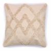 Cushion Cover 45x45cm Cotton Cream Criss Cross