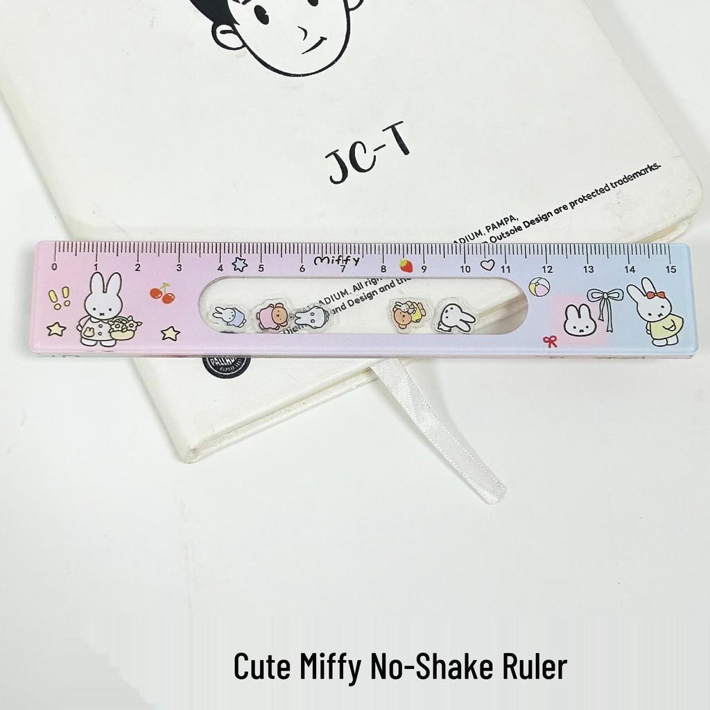 Korean Style Strawberry Miffy Flip-Top Pencil Case – Cute Cartoon Stationery Bag for Female Students