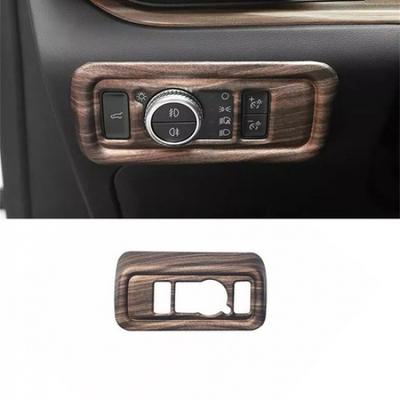 Headlight Switch Control Frame Cover 1PCS For Ford Explorer - Wood Grain