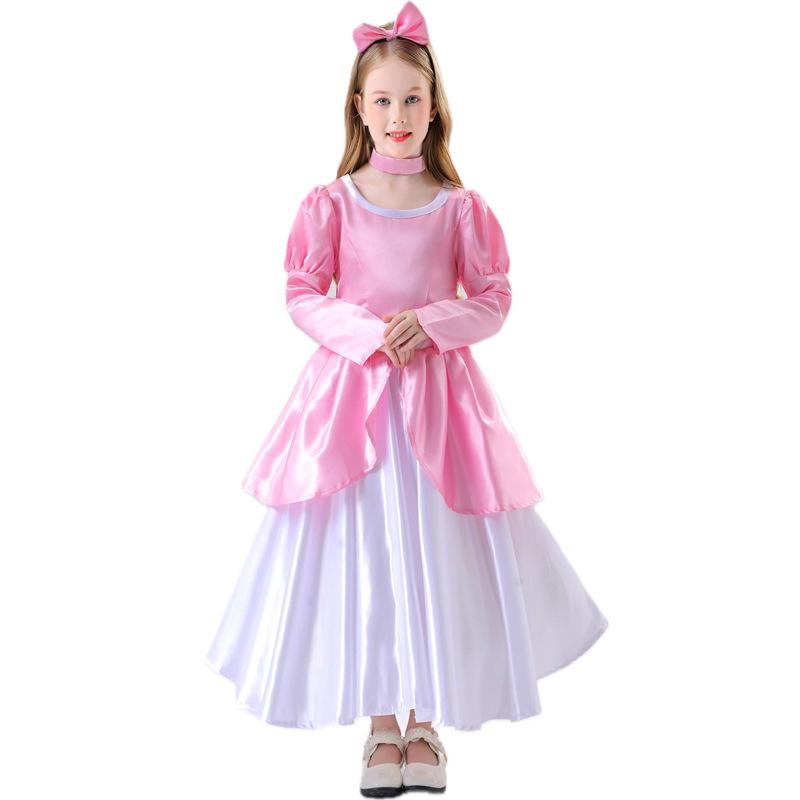 Cosplay Children's Day, Cinderella cos costumes, Cinderella, stage costumes, performance costumes, mermaid princess dresses