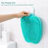 Shower Foot Scrubber Cleaner with Suction Cup Non-slip PVC Foot Massage Scrubber Multifunctional Massage Mat Portable Shower Mat