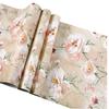 Selbstklebende Landblumen-Tapete Wasserdicht Feuchtigkeitsbeständig Wandaufkleber Retro-Stil Schlafzimmer Wohnzimmer Dekoration Tapete