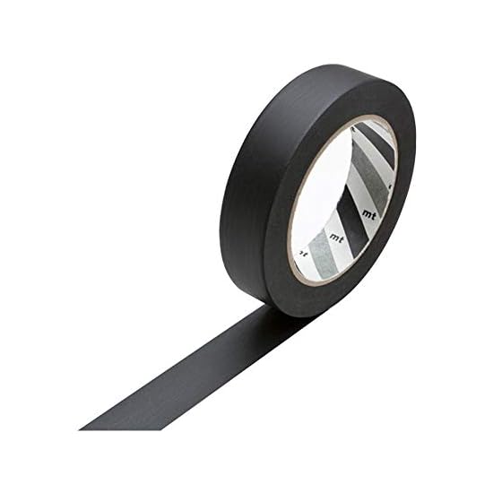Kamoi Kakoshi Masking Tape 25mm Width x 50m Length MTFOTO01 Mt foto Black