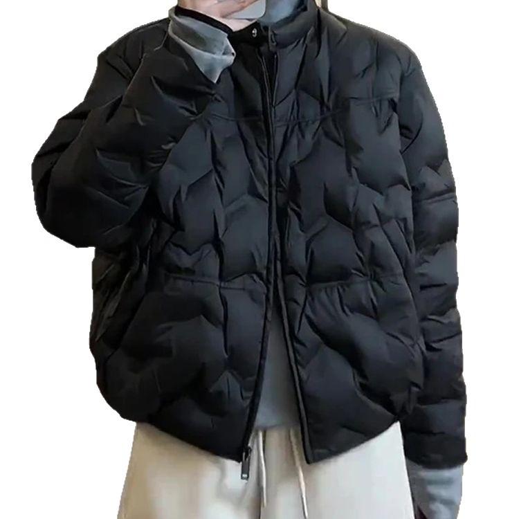 Light down cotton clothes women's autumn and winter new products short stand-up collar fashion warm versatile early winter coat