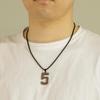 My Shape 0-9 Number Pendant Necklace for Men Boy Sport Basketball Figure Baseball Pattern Stainless Steel Necklaces Punk Jewelry