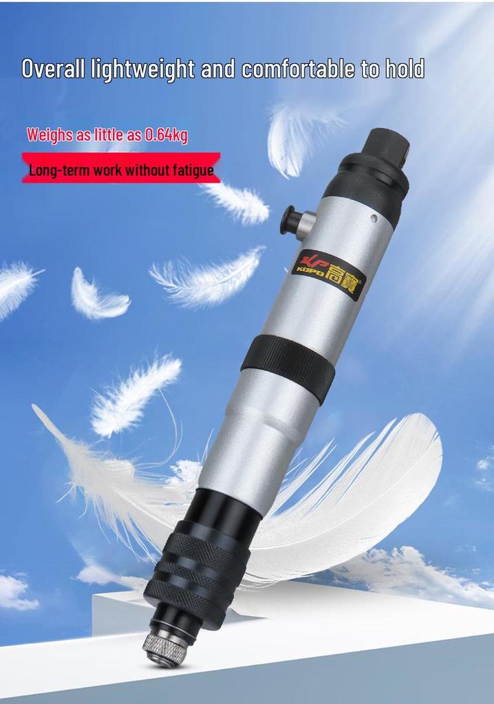 Gaobao Pneumatic Clutch Torque Screwdriver: Semi & Fully Automatic with Bits