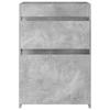 Bathroom Vanity Unit Concrete Grey 56 x 37.5 x 81 cm Particleboard