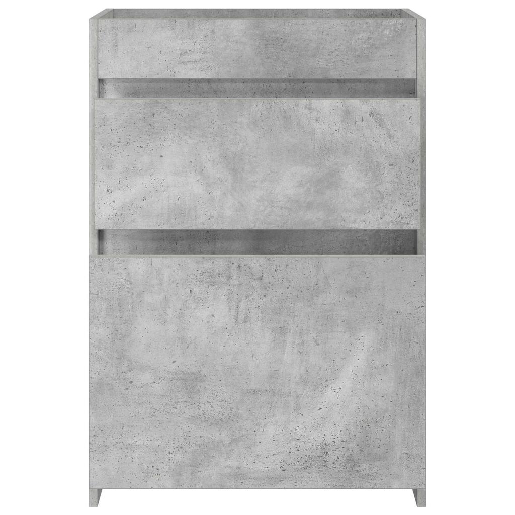 Bathroom Vanity Unit Concrete Grey 56 x 37.5 x 81 cm Particleboard