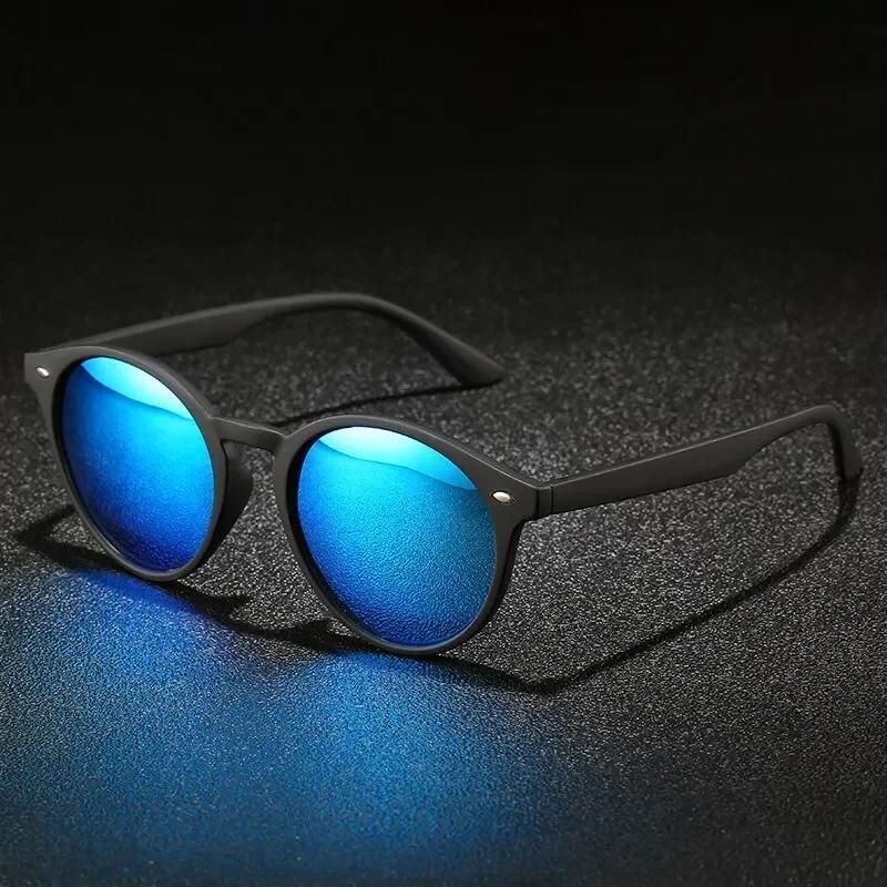 Polarized Sunglasses Women Men Classic Vintage Driving Travel Sun Glasses Circle Oval Eyewear Uv400 Hombre