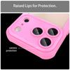For iPhone 17 Pro Case PC+TPU Semi-Transparent Frosted Finish Protective Phone Cover