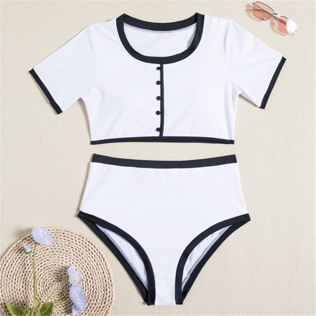 Crop Top Swimwear Swim Beach Wear 