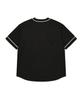 COVERNAT Arch Logo Baseball Half Shirt Black