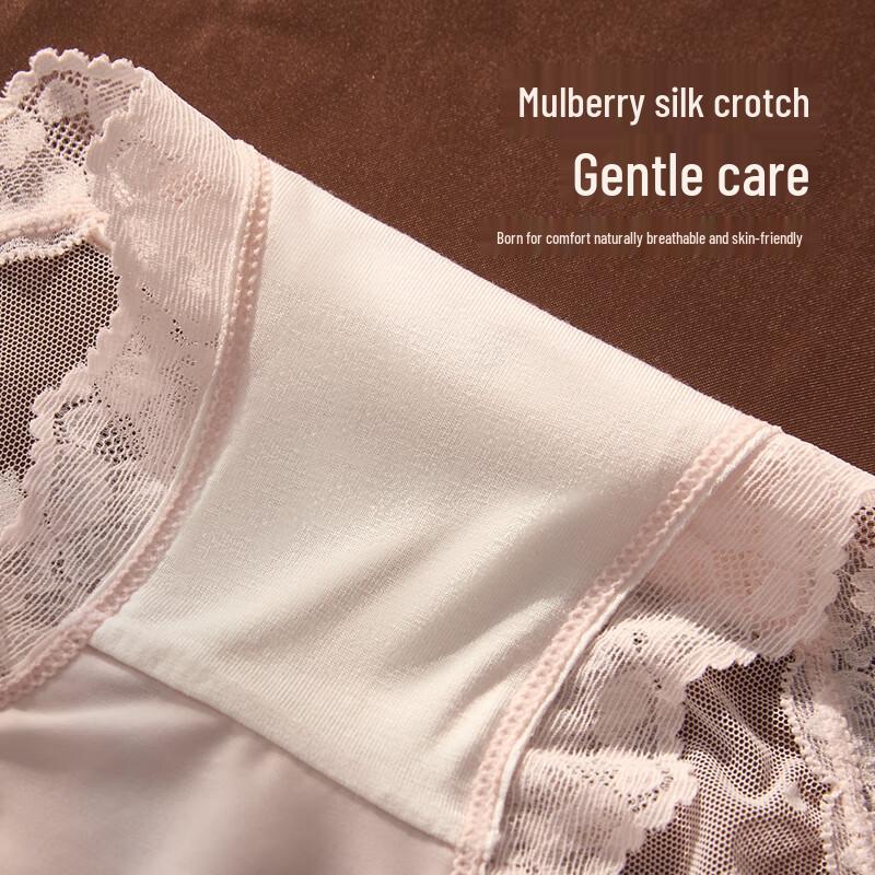 Urban Beauty Women's Sexy Lace Mid-Waist Briefs 3-Pack