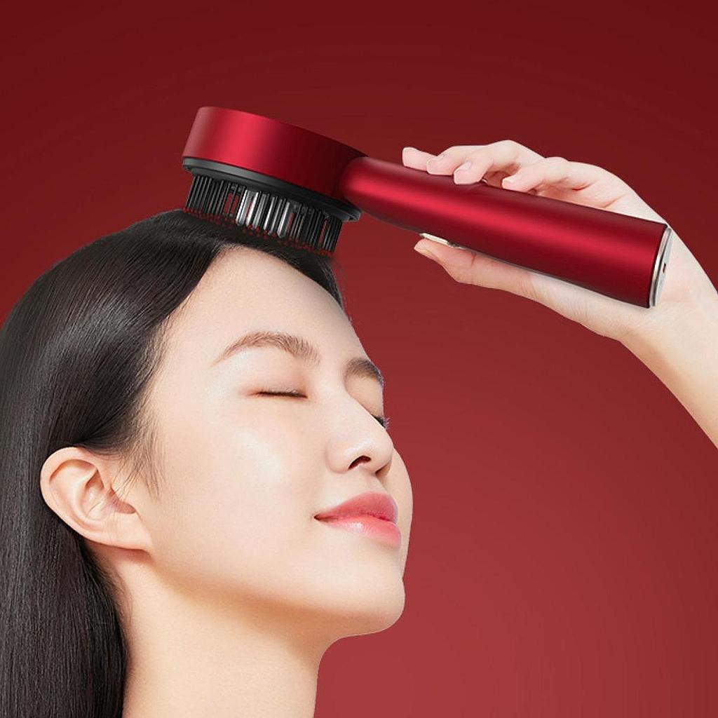 Cordless Electric Scalp Massage Brush Hair Essential Oil Applicator for Hairdressing and Hair Salon Use