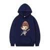 Yoshitomo Nara Rocker Guitar Graphic Hoodie Men Women Funny Cartoon Oversized Sweatshirt Long Sleeve Hoodies