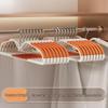 Non-Slip, Non-Marking Drying Rack Hangers - 80 Pack, Short-Neck, Anti-Shoulder Angle Hangers for Clothing