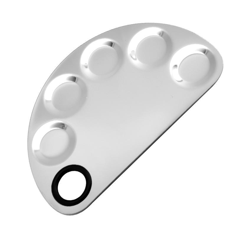 Stainless Steel Nail Art & Makeup Mixing Palette