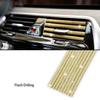 NEW 1/10PCS Car Vent Diamond Decorative Strip Fashion Luxury Car Air Conditioning Decoration Stripe Grille Sticker Accessories