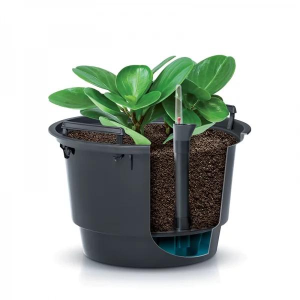 FLOWER POT INSERT - BLACK 8L - PP-IWKO280