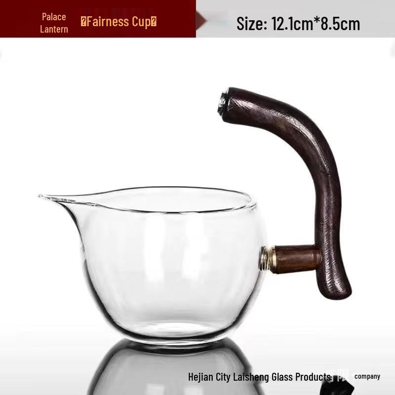 Lazy Kung Fu Tea Set: High Borosilicate Glass Automatic Tea and Water Separator with Magnetic Suction