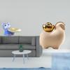 Modern Cat Resin Statue Bowl for Dining Table Cabinet Shelf Jewelry Snacks Miniature Animal Tabletop