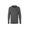 Striped Crew Neck Pullover Sweater Men Sweater Black 3H1MTD-1MD3Z-F967