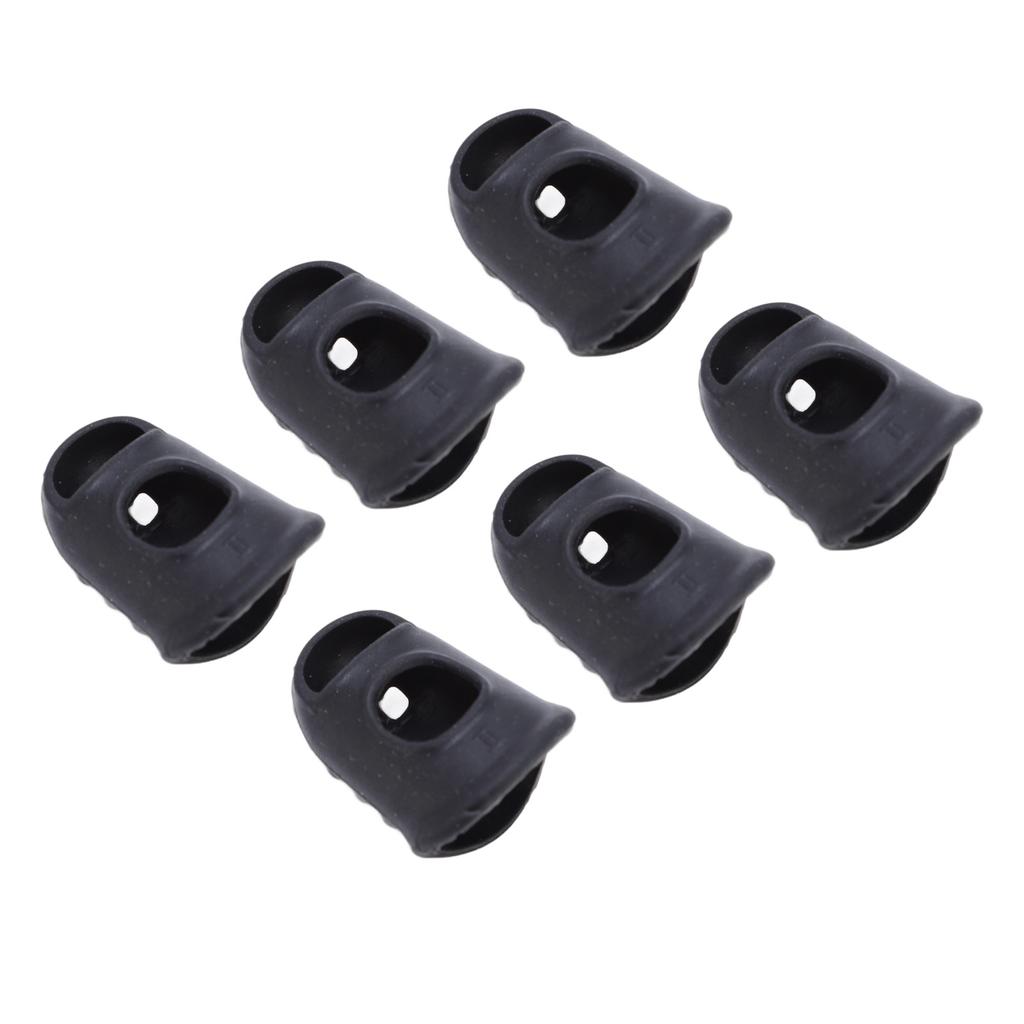 20 Pcs Nail Art Finger Covers Silicone Manicure Curing Light Radiation Protective Finger Protector S