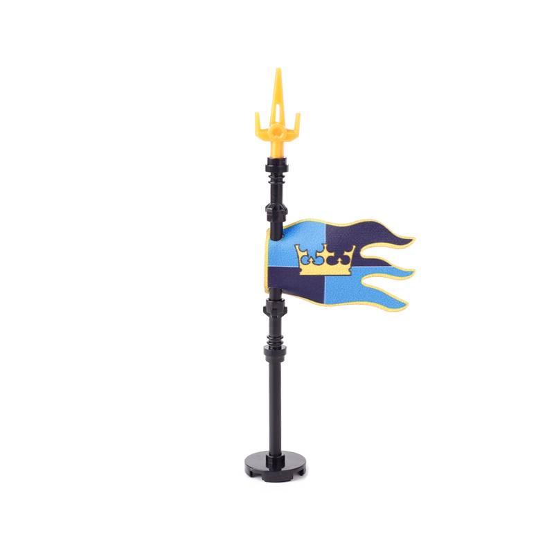 Medieval Military Castle Knight Soldier Shields Building Blocks Flags Movie Figures Accessories Mini Compatible Brick Toy Gifts