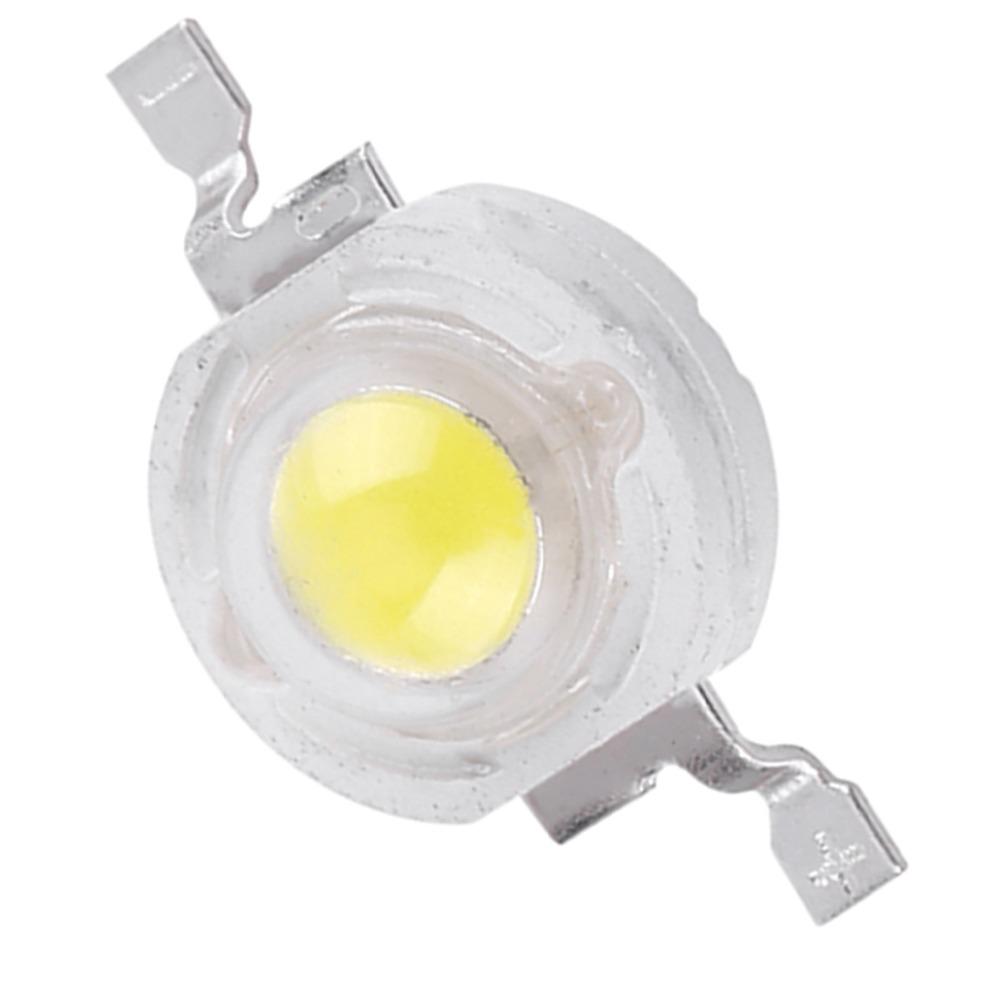 50PCS Aluminum High Power LED Beads 110LM/W DIY Lighting Fixtures Floodlight Replacement