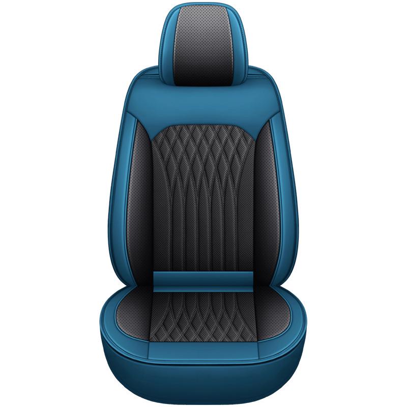 Universal Full-Wrap Nappa Leather Sports Car Seat Cover Cushion