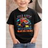 JUST A BOY WHO LOVES MONSTER TRUCKS" Truck Print Cool and Stylish T-Shirt