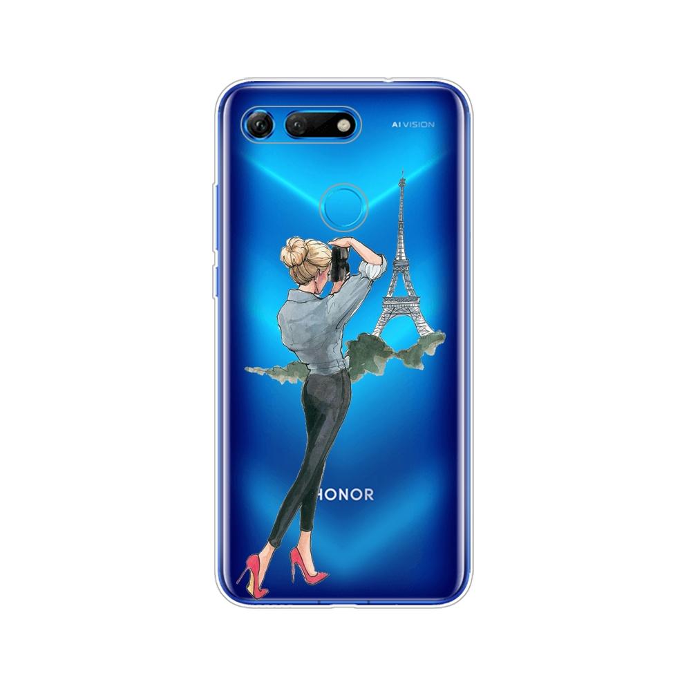 Hülle für Huawei Honor View 20 V20 Hülle TPU Funda Weiche Silikonhülle für Honor V20 Capa Cover Full 360 Schutzhülle
