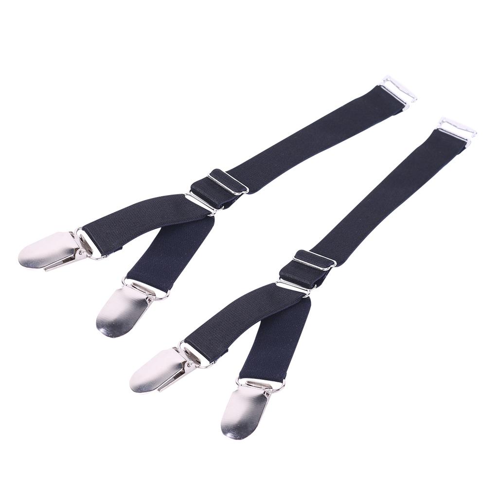 Reggicalze Elastico a Y: Portacalze Corsetto Regolabile con Clip Metallica a Becco d'Anatra per Lingerie e Abiti da Sposa