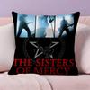 The S-Sisters Of M-Mercy Band Pillow Case Pillowcase Ultra Soft Skin Friendly Fabric Cloud Like Comfort & Concealed Zipper