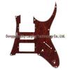 Open HSH Double/Single Electric Guitar Pickguard 9-Hole Scratch Plate for IB 7V Guitar