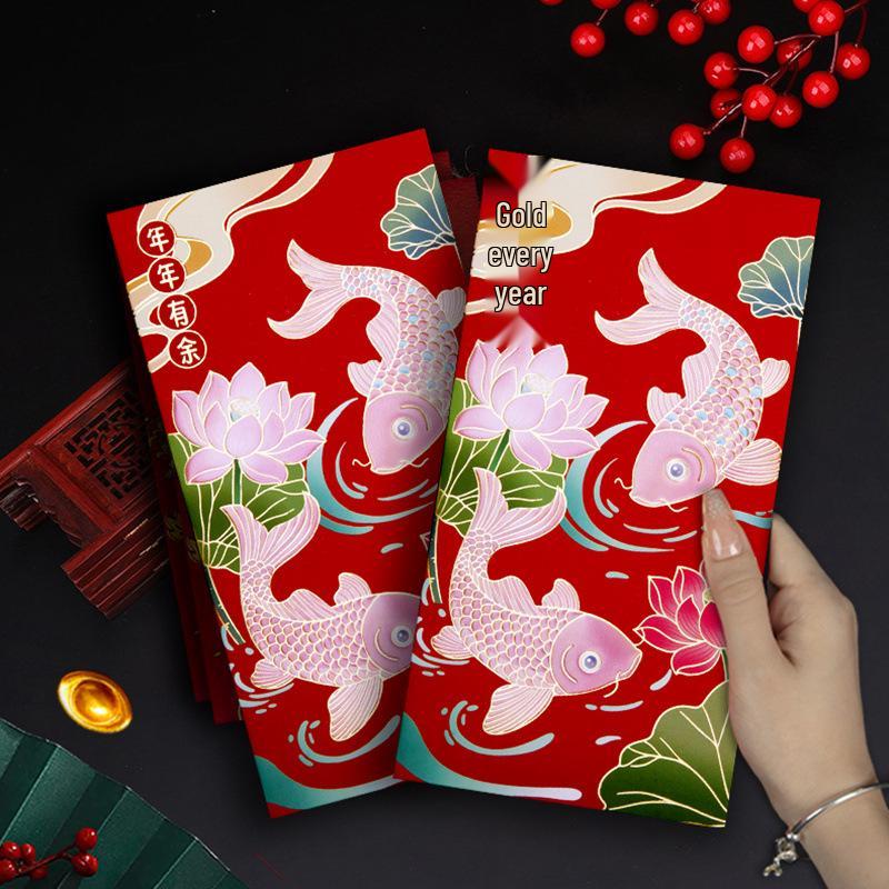 2026 Year of the Horse High-End Creative Red Lai See Envelopes