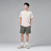 Anta Outdoors Short Sleeve Knitted T-Shirt Summer 2026 Unisex Tops Milled-Gray 972626101-1