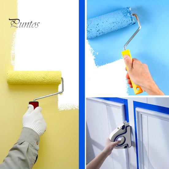 Home Tape Dispenser Painters Applicator Windows Door Frame Trim Masking Cutting Tool Painting Packaging Cutter Portable Labeling Tools Quick