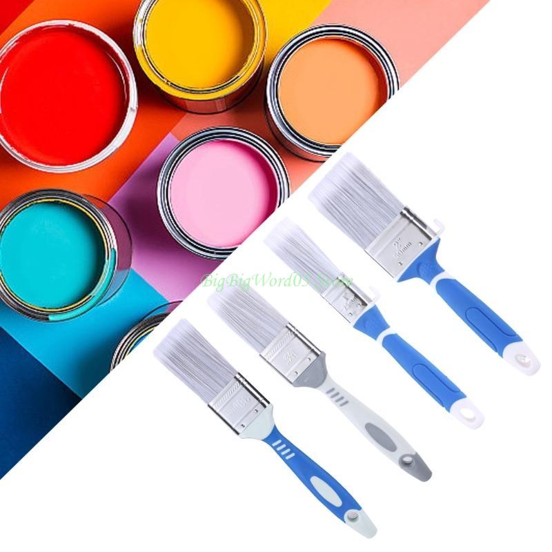 24TE 1/2inch Paint Brush with Plastic Handle Wall Painting Tool Perfect for Artwork