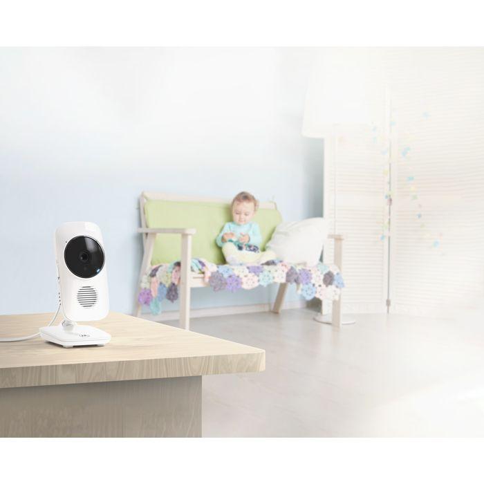 Baby Video Monitor - MOTOROLA - VM483 - 2.8 - 300 M - Screen - Infrared - White