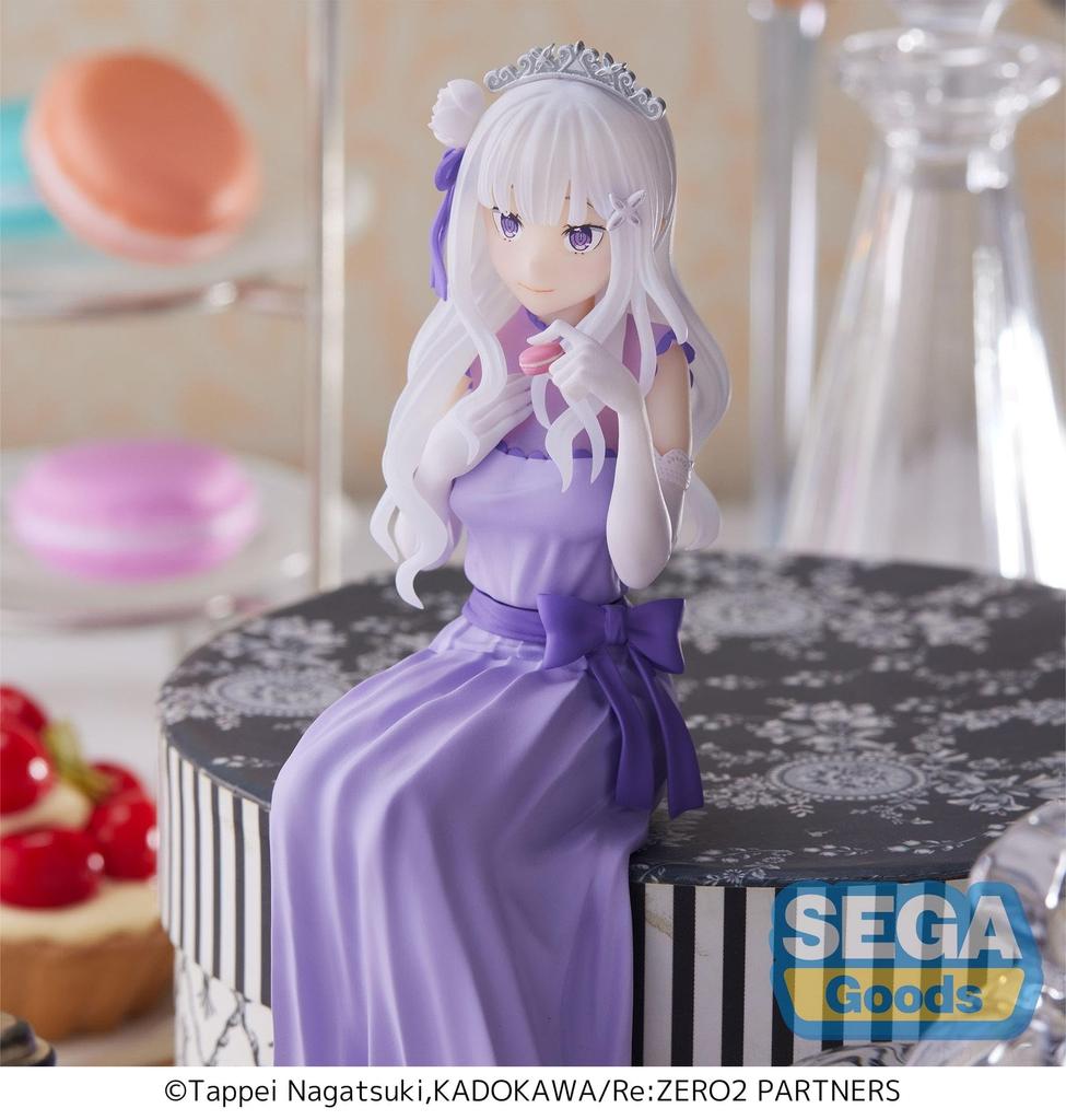 Starting Life in Another World Lost in Memories Premium Chokonose Figure Emilia Dress Up Party ReZero -