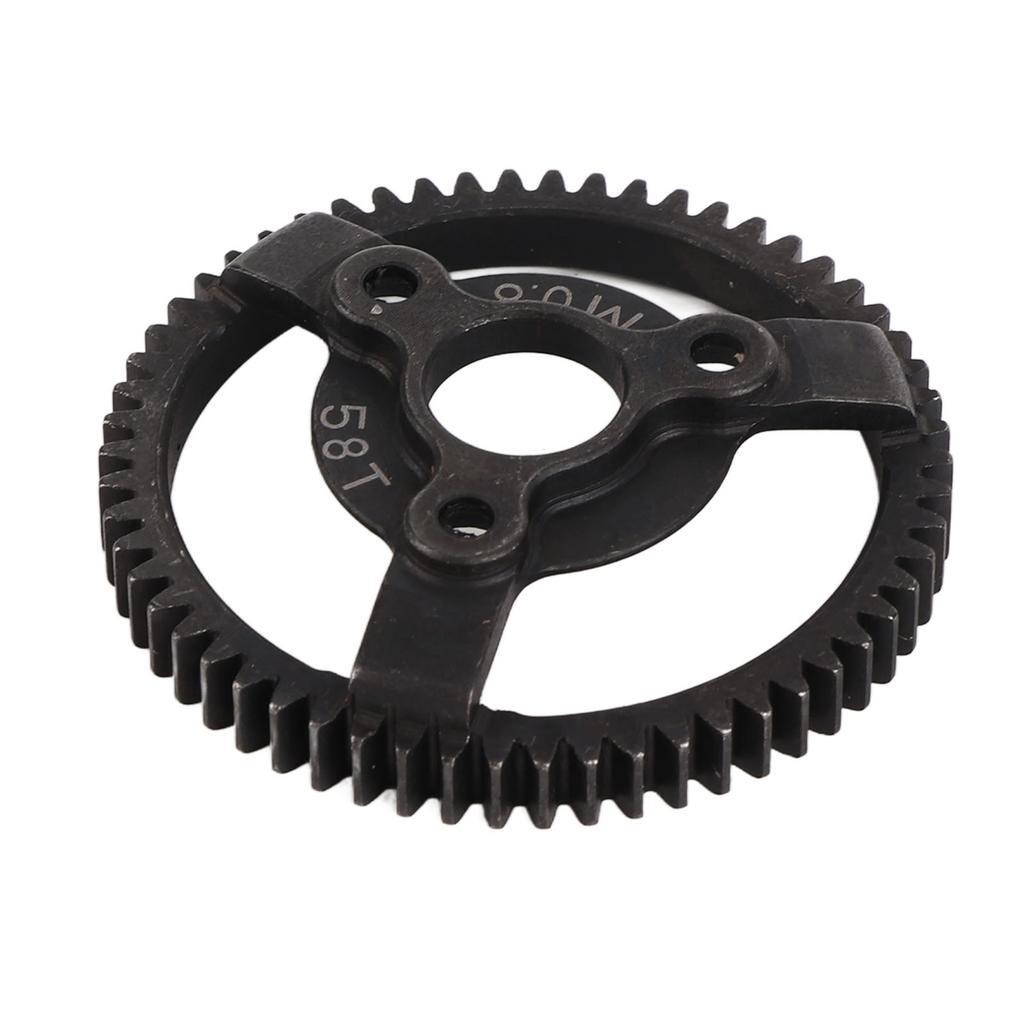 RC Car Steel Spur Gear 32P 0.8M Steel Spur Gear Replacement for Traxxas Slash 1 10 2WD 58T
