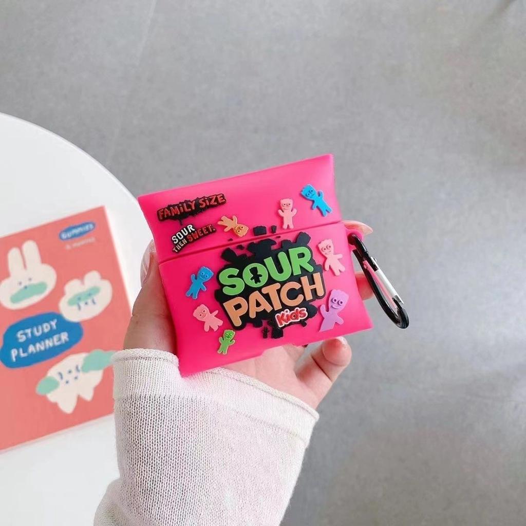 Die kreative Snack- und Getränke-AirPods Pro-Kopfhörerhülle ist kompatibel mit den kabellosen Bluetooth-Silikon-Schutzhüllen der Apple 2. und 3. Generation