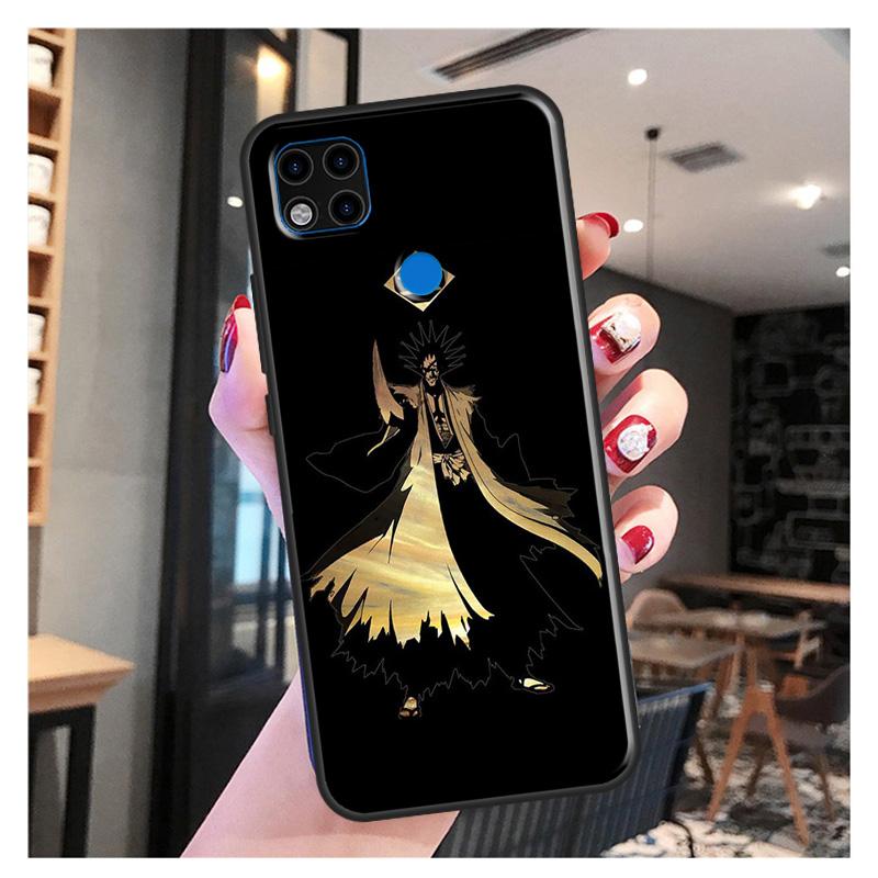 Ichigo Kenpachi Bleach Manga Anime Case For Xiaomi Redmi Note 10 Pro Note 9 Pro Note 11 Pro 8T 9S 10S 10 9A 9T 9C Cover Case