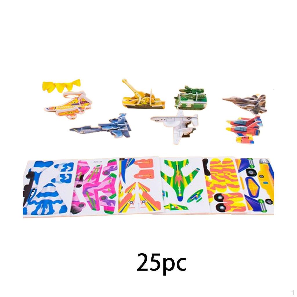 3D Cartoon Jigsaw Puzzles Educational for Boys Girls Smooth Surface Unique Gifts Motor Skills